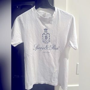 NWOT Sporty & Rich Vendome T-shirt - size XS - Pristine Condition!